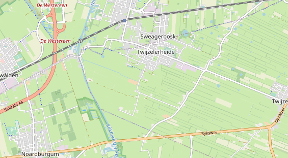 Aire camping-car sur la carte