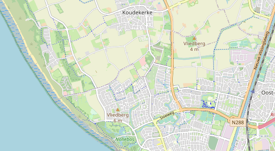 Aire camping-car sur la carte