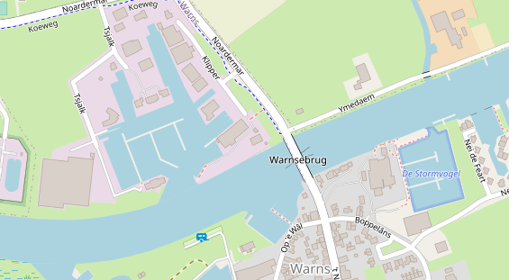 Stellplatz auf Satellitenbild