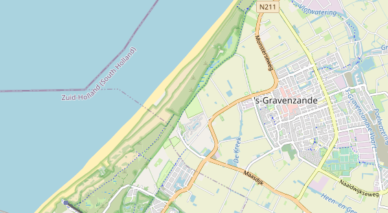 Área para autocaravana en la tarjeta