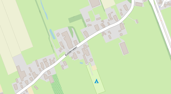 Stellplatz auf Satellitenbild