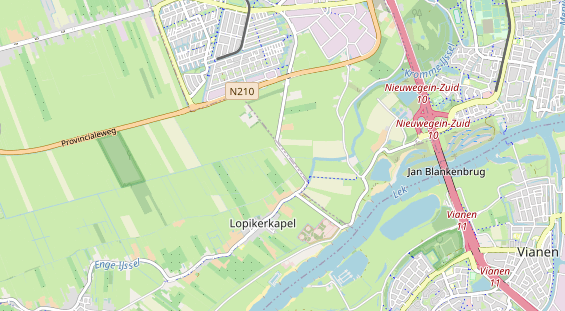 Área para autocaravana en la tarjeta