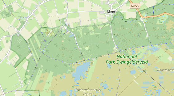 Camperplaats op kaart
