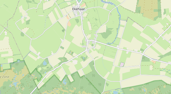 Área para autocaravana en la tarjeta