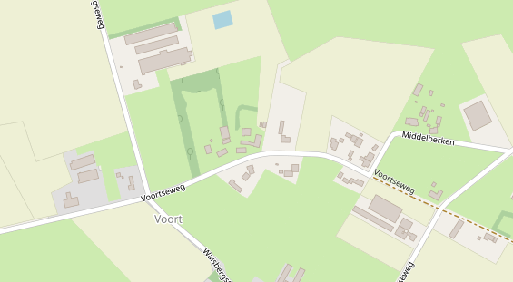 Stellplatz auf Satellitenbild