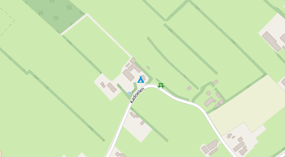 Stellplatz auf Satellitenbild