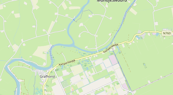 Aire camping-car sur la carte