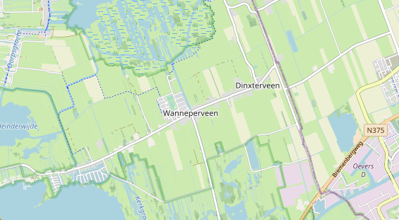 Área para autocaravana en la tarjeta