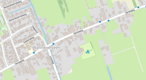 Stellplatz auf Satellitenbild