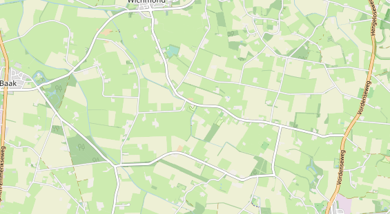 Area di sosta per camper sulla carta