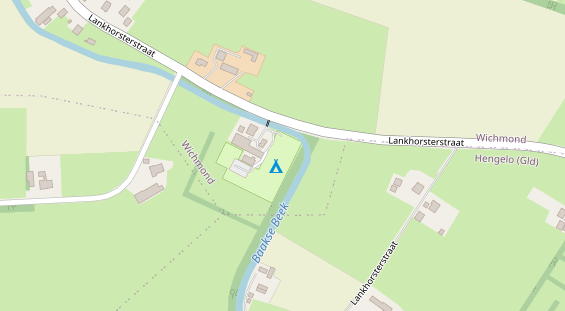 Stellplatz auf Satellitenbild