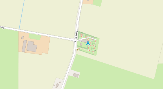 Stellplatz auf Satellitenbild