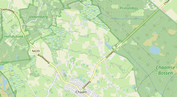 Aire camping-car sur la carte