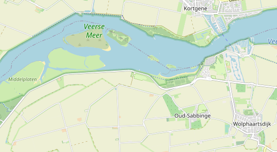 Area di sosta per camper sulla carta