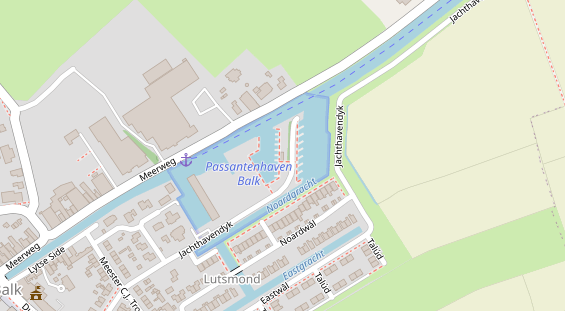 Stellplatz auf Satellitenbild