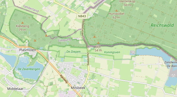 Camperplaats op kaart