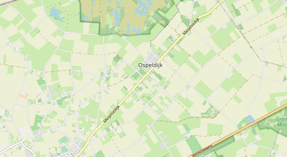 Area di sosta per camper sulla carta