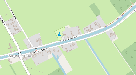 Stellplatz auf Satellitenbild