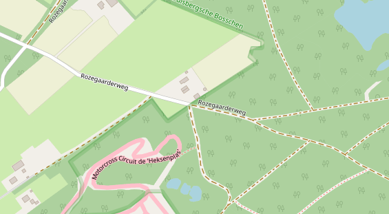 Stellplatz auf Satellitenbild