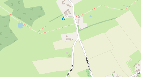 Stellplatz auf Satellitenbild