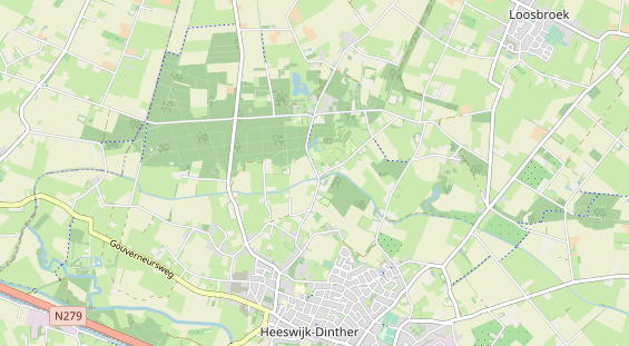 Area di sosta per camper sulla carta