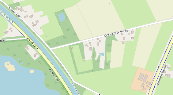 Stellplatz auf Satellitenbild