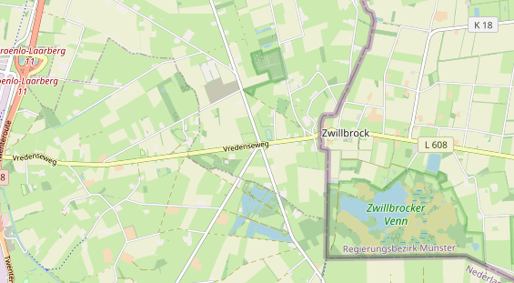 Aire camping-car sur la carte