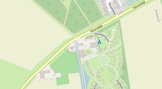 Stellplatz auf Satellitenbild