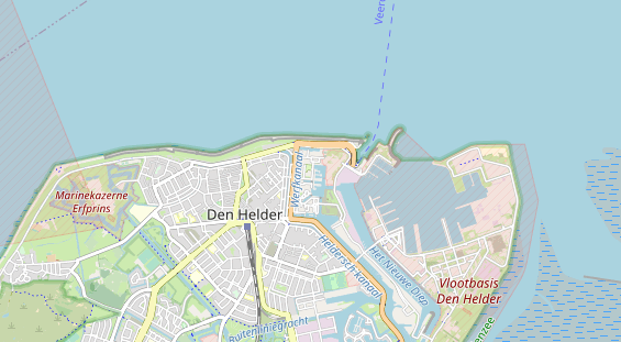 Aire camping-car sur la carte