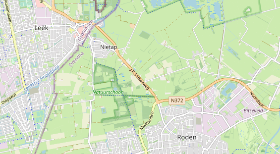 Aire camping-car sur la carte