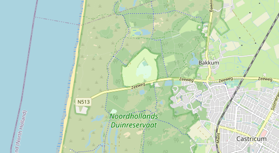 Aire camping-car sur la carte