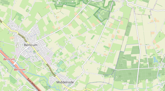 Aire camping-car sur la carte