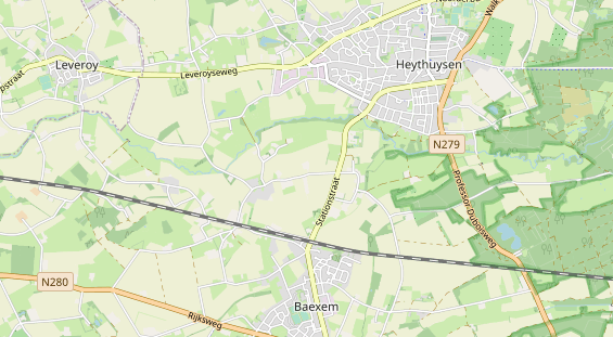 Area di sosta per camper sulla carta