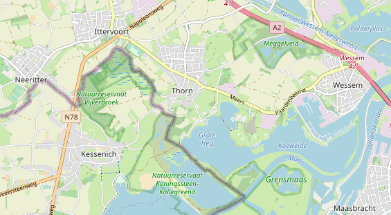 Camperplaats op kaart