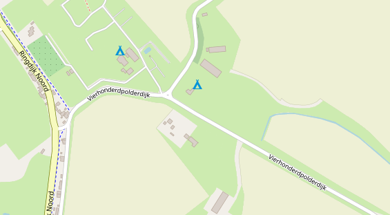 Stellplatz auf Satellitenbild