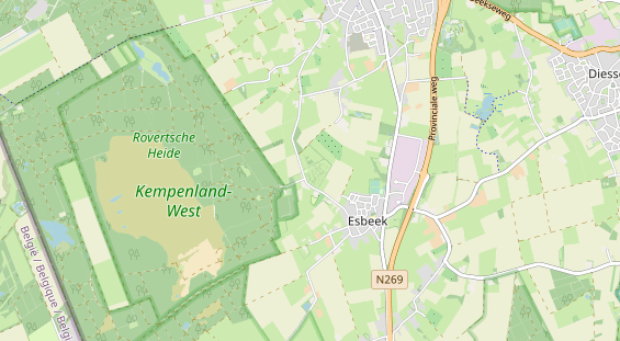 Stellplatz auf Karte