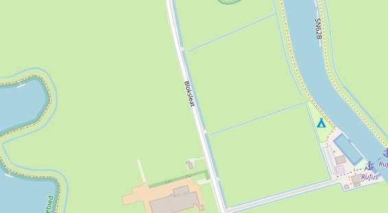 Stellplatz auf Satellitenbild