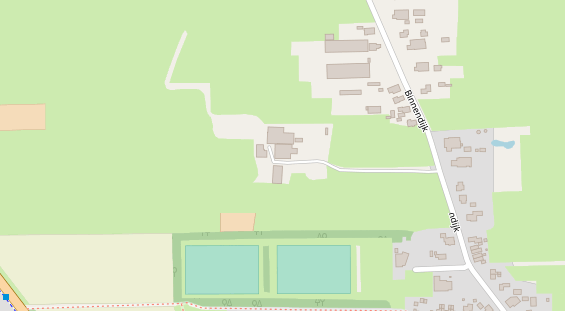 Stellplatz auf Satellitenbild