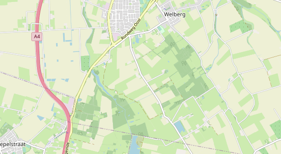 Aire camping-car sur la carte