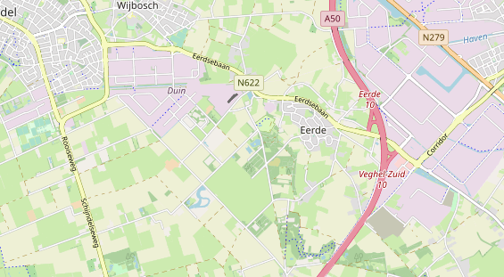 Área para autocaravana en la tarjeta