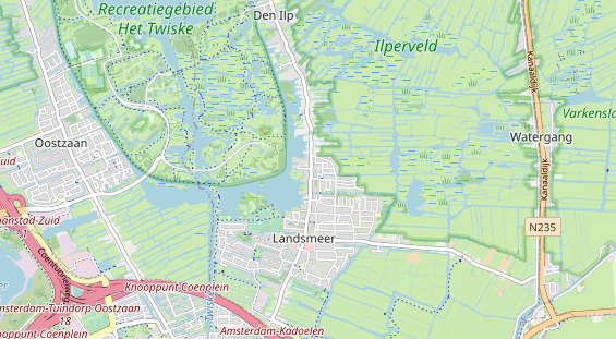 Área para autocaravana en la tarjeta