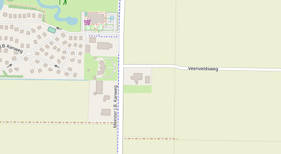 Stellplatz auf Satellitenbild