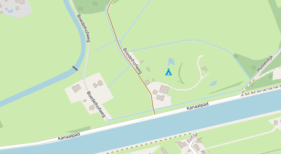 Stellplatz auf Satellitenbild