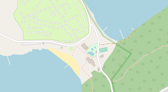 Stellplatz auf Satellitenbild