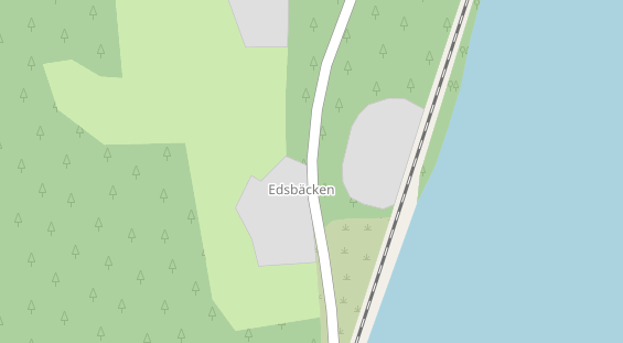 Stellplatz auf Satellitenbild