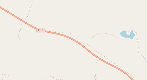 Aire camping-car sur la carte