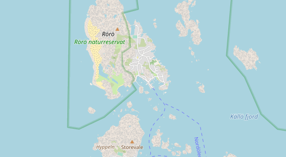 Aire camping-car sur la carte