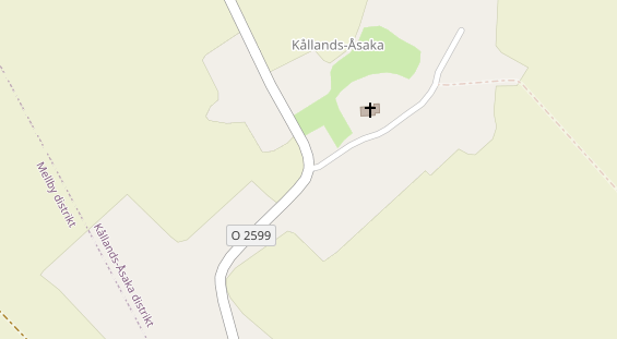 Stellplatz auf Satellitenbild