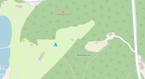 Stellplatz auf Satellitenbild