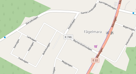 Stellplatz auf Karte